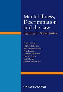 portada Mental Illness, Discrimination and the Law: Fighting for Social Justice