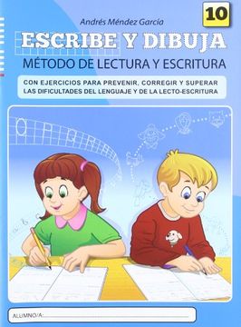 portada Escribe y dibuja: Cuaderno 10 (in Spanish)