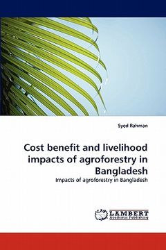 portada cost benefit and livelihood impacts of agroforestry in bangladesh (en Inglés)