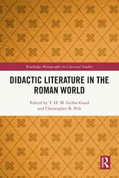 portada Didactic Literature in the Roman World (Routledge Monographs in Classical Studies) (in English)