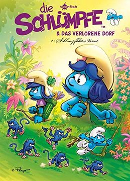 portada Die Schlümpfe und das Verlorene Dorf. Band 2: Schlumpfblütes Verrat (in German)
