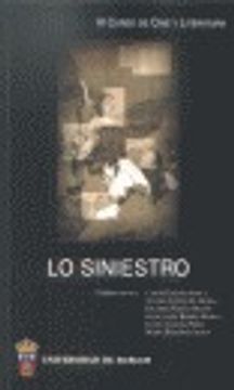 portada Lo siniestro : III Curso de Cine y Literatura, Burgos, 6 al 28 de marzo de 2003