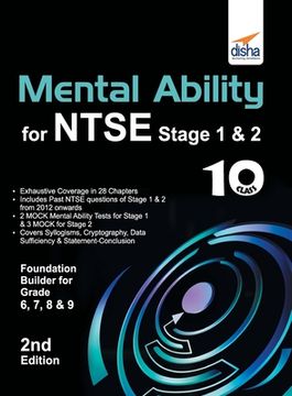 portada Mental Ability for NTSE & Olympiad Exams for Class 10 (Quick Start for Class 6, 7, 8, & 9) 2nd Edition