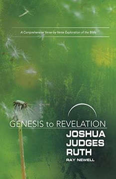 portada Genesis to Revelation: Joshua, Judges, Ruth Participant Book: A Comprehensive Verse-By-Verse Exploration of the Bible (en Inglés)