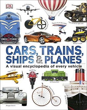 portada Cars Trains Ships And Planes (Visual Encyclopedia)