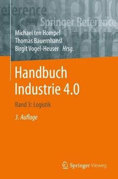portada Handbuch Industrie 40 Band 3 Logistik Springer Reference Technik (in German)