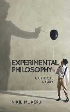 portada Experimental Philosophy: A Critical Study (in English)