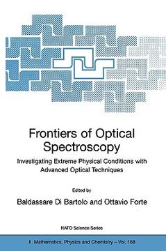 portada frontiers of optical spectroscopy: investigating extreme physical conditions with advanced optical techniques