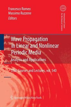 portada Wave Propagation in Linear and Nonlinear Periodic Media: Analysis and Applications (en Inglés)