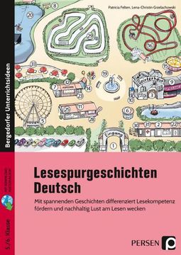 portada Lesespurgeschichten 5. /6. Klasse - Deutsch: Mit Spannenden Geschichten Differenziert Lesekompe Tenz Fördern und Nachhaltig Lust am Lesen Wecken (in German)