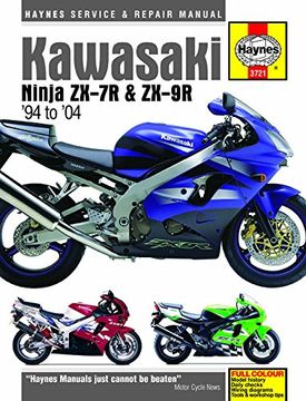 portada Kawasaki ZX7R Ninja Motorcycle Service and Repair Manual