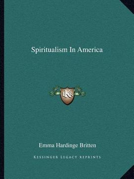 portada spiritualism in america (in English)