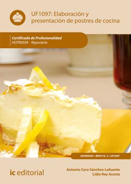 portada Elaboración y Presentación de Postres de Cocina. Hotr0509 - Repostería