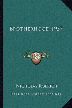 portada brotherhood 1937 (in English)