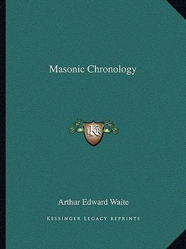 portada masonic chronology (en Inglés)