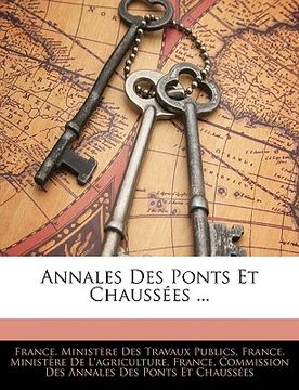 portada Annales Des Ponts Et Chaussées ... (en Francés)
