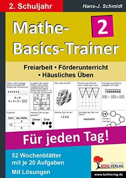 portada Mathe-Basics-Trainer / 2. Schuljahr Grundlagentraining für jeden Tag (en Alemán)
