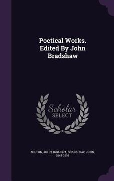portada Poetical Works. Edited By John Bradshaw (en Inglés)