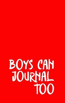 portada Boys can Journal too (en Inglés)