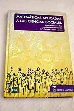 portada matemáticas aplicadas a las ciencias sociales. (in Spanish)