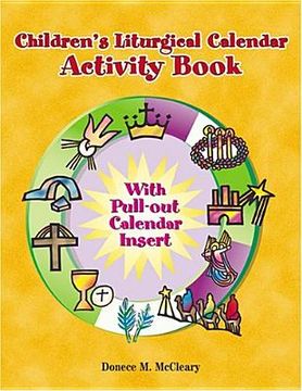 portada childern's liturgical calendar activity book (en Inglés)