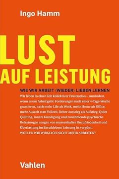 portada Leistungslust de Ingo Hamm(Vahlen Franz Gmbh) (en Alemán)