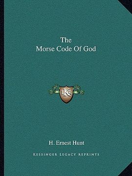 portada the morse code of god (in English)