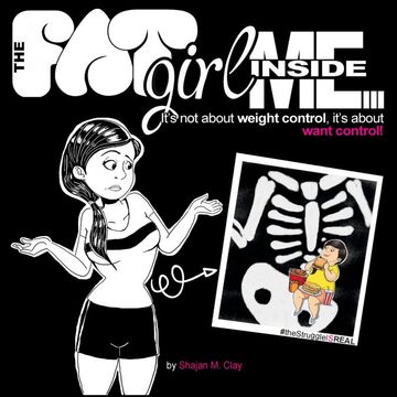 portada The fat Girl Inside me: It's not About Weight Control, It's About Want Control! 
