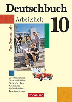 portada Deutschbuch - Neue Grundausgabe: 10. Schuljahr - Arbeitsheft mit Lösungen (en Alemán)