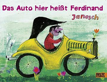 portada Das Auto Hier Heißt Ferdinand: Vierfarbiges Papp-Bilderbuch (en Alemán)