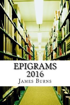 portada Epigrams 2016 (en Inglés)
