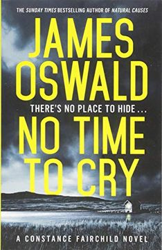portada No Time to cry (New Series James Oswald) (en Inglés)