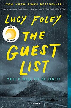 portada The Guest List: A Novel (in English)