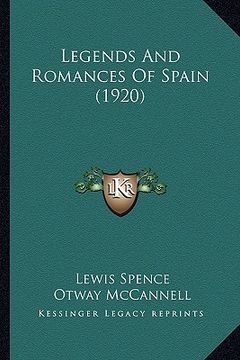 portada legends and romances of spain (1920)