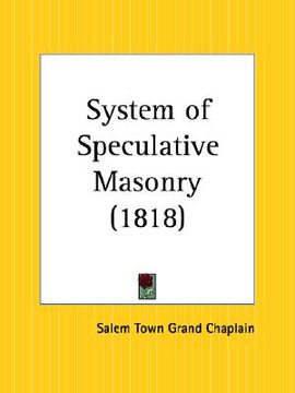 portada system of speculative masonry (in English)