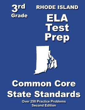 portada Rhode Island 3rd Grade ELA Test Prep: Common Core Learning Standards