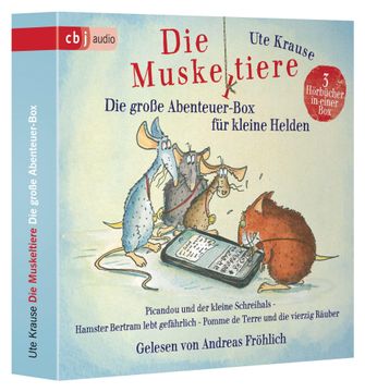 portada Die Muskeltiere - die Grosse Abenteuer-Box für Kleine Helden (en Alemán)