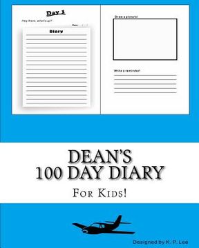 portada Dean's 100 Day Diary (en Inglés)