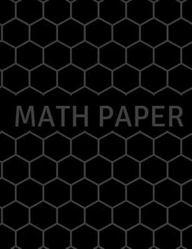 portada Math Paper: Quad Rule graph paper,8.5 x 11 (5x5 graph paper) 100 pages (in English)