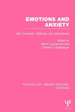 portada Emotions and Anxiety: New Concepts, Methods, and Applications (en Inglés)