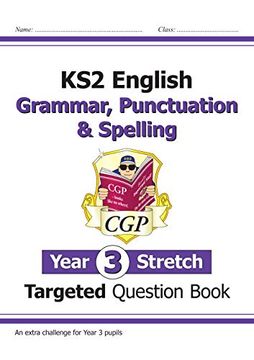 portada New ks2 English Targeted Question Book: Challenging Grammar, Punctuation & Spelling - Year 3 Stretch (en Inglés)