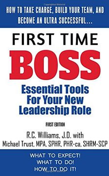 portada First Time Boss: Essential Tools for Your New Leadership Role (en Inglés)