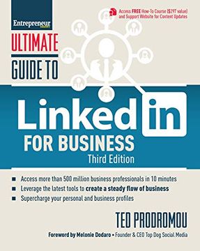 portada Ultimate Guide to Linkedin for Business: Access More Than 500 Million People in 10 Minutes (Ultimate Series) (en Inglés)