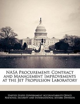 portada nasa procurement: contract and management improvements at the jet propulsion laboratory (in English)
