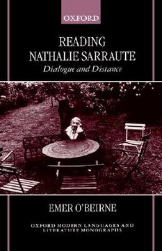 portada reading nathalie sarraute: dialogue and distance (en Inglés)