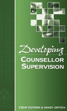 portada developing counsellor supervision (en Inglés)