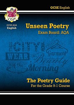 portada New Grade 9-1 Gcse English Literature aqa Unseen Poetry Guide - Book 1 (in English)