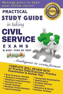 portada Practical Study Guide in taking Civil Service Exams and different type of test. (en Inglés)