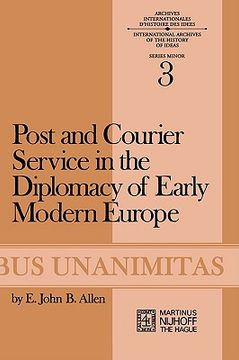 portada post and courier service in the diplomacy of early modern europe