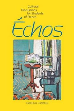 portada Echos: Cultural Discussions for Students of French (en Inglés)